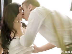 Young Stunner Bent Over And Taken Anally